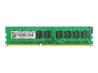 Transcend - DDR3 - moduł - 4 GB - DIMM 240-pin - 1333 MHz / PC3-10600 - CL9 - 1.5 V - niebuforowana - ECC