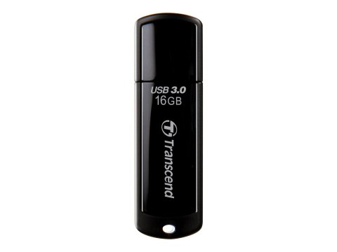 Transcend JetFlash 700 - Pendrive USB - 16 GB - USB 3.0 - czarny