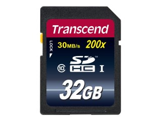 Transcend - Karta pamięci flash - 32 GB - Class 10 - SDHC
