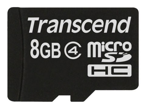 Transcend - Karta pamięci flash - 8 GB - klasa 4 - microSDHC