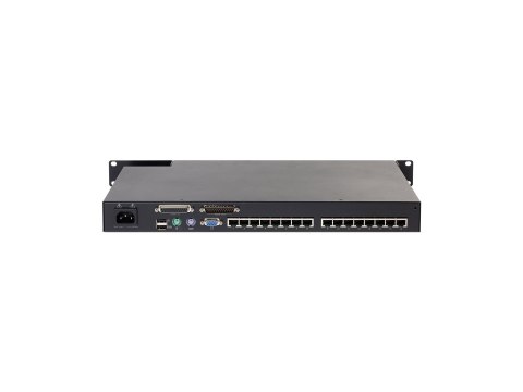 APC KVM 2G Analog - Przełącznik KVM - KAT5 - 16 x KVM port(s) - 1 użytkownik lokalny - montowany w szafie rack - Zgodność z TAA 