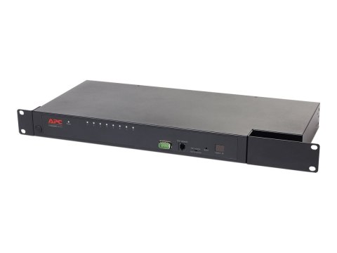 APC KVM 2G Analog - Przełącznik KVM - KAT5 - 8 x KVM port(s) - 1 użytkownik lokalny - montowany w szafie rack - Zgodność z TAA -