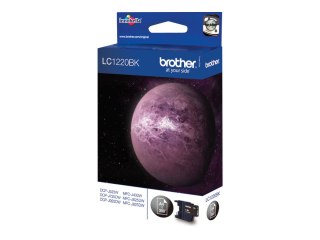 Brother LC1220BK - Czarny - oryginał - pojemnik na tusz - dla Brother DCP-J525W, DCP-J725DW, DCP-J925DW; MyMio MFC-J825N