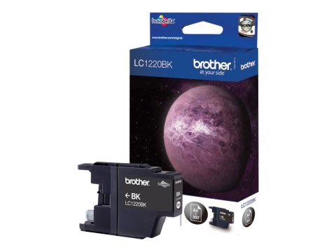 Brother LC1220BK - Czarny - oryginał - pojemnik na tusz - dla Brother DCP-J525W, DCP-J725DW, DCP-J925DW; MyMio MFC-J825N