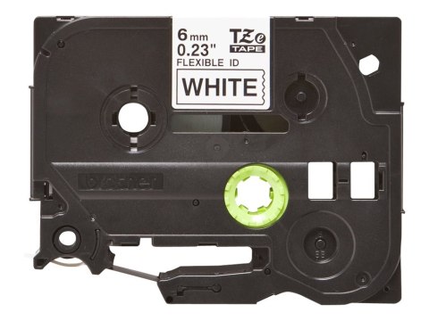 Brother TZe-FX211 - Czarny na białym - Roll (0,6 cm x 8 m) 1 kaseta(y) taśma elastyczna - dla Brother PT-D210, D600, H110, H200;
