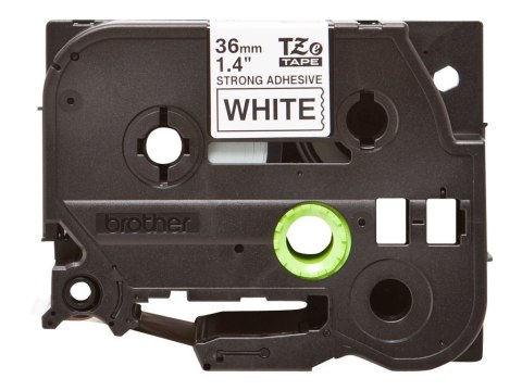 Brother TZe-S261 - Wyjątkowo silny klej - czarny na białym - Roll (3,6 cm x 8 m) 1 kaseta(y) taśma laminowana - dla P-Touch PT-3