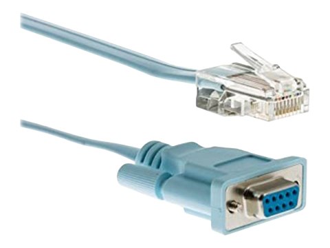 Cisco - Kabel szeregowy - RJ-45 (M) do DB-9 (F) - 1.8 m - dla Cisco 28XX, 28XX 2-pair, 28XX 4-pair, 28XX V3PN; Catalyst 2960