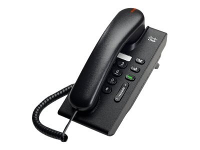 Cisco Unified IP Phone 6901 Standard - Telefon VoIP - SCCP - ciemny grafit
