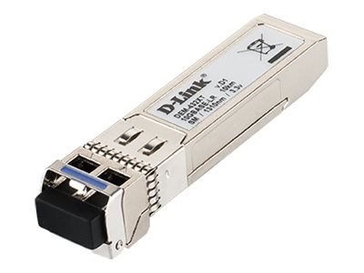 D-Link DEM 432XT - Moduł nadajnik/odbiornik SFP+ - 10GbE - 10GBase-LR - do 10 km - dla D-Link Data Center 10; DGS 3630; DXS 1100