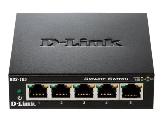 D-Link DGS 105 - Przełącznik - 5 x 10/100/1000 - stacjonarny