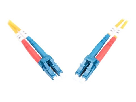 DIGITUS - Kabel krosowy - LC pojedynczy-tryb (M) do LC pojedynczy-tryb (M) - 1 m - światłowód - 9 / 125 mikronów - OS2 - ładowan