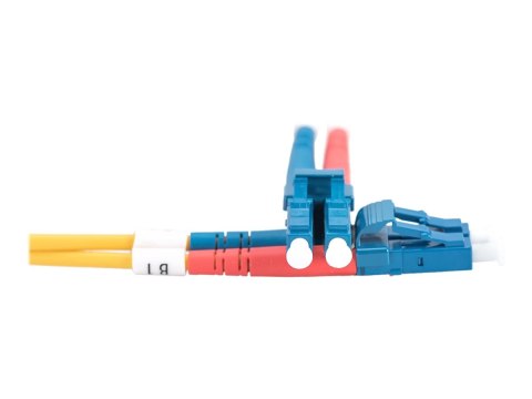 DIGITUS - Kabel krosowy - LC pojedynczy-tryb (M) do LC pojedynczy-tryb (M) - 10 m - światłowód - 9 / 125 mikronów - OS2 - ładowa