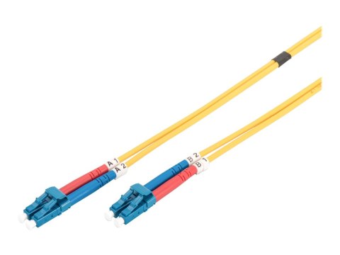 DIGITUS - Kabel krosowy - LC pojedynczy-tryb (M) do LC pojedynczy-tryb (M) - 10 m - światłowód - 9 / 125 mikronów - OS2 - ładowa