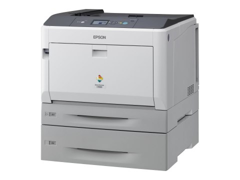 Epson AcuLaser C9300DTN - Drukarka - kolorowy - Duplex - laser - A3/Ledger - 1200 dpi - do 30 str/min (mono) / do 30 str/min (ko