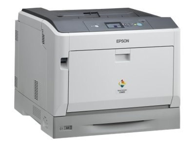 Epson AcuLaser C9300N - Drukarka - kolorowy - laser - A3/Ledger - 1200 dpi - do 30 str/min (mono) / do 30 str/min (kolor) - poje