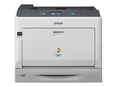 Epson AcuLaser C9300N - Drukarka - kolorowy - laser - A3/Ledger - 1200 dpi - do 30 str/min (mono) / do 30 str/min (kolor) - poje
