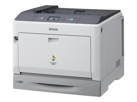 Epson AcuLaser C9300N - Drukarka - kolorowy - laser - A3/Ledger - 1200 dpi - do 30 str/min (mono) / do 30 str/min (kolor) - poje