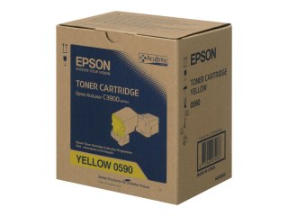 Epson - Duża Pojemność - żółty - oryginał - Toner - dla AcuLaser C3900DN, C3900DTN, C3900N, C3900TN, CX37DN, CX37DNF, CX37DTN, C