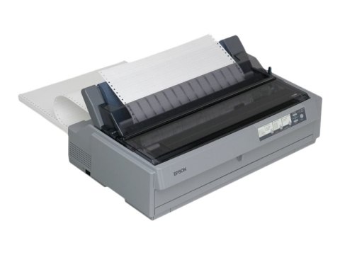 Epson LQ 2190N - Drukarka - czarno-biały - matryca kropkowa - papier ciągły 100 mm-420 mm (szerokość) - 10 cpi - 24 igłowa - do 