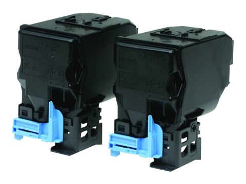 Epson Multipack - 2 szt. - Duża Pojemność - czarny - oryginał - Toner - dla AcuLaser C3900DN, C3900DTN, C3900N, C3900TN, CX37DN,