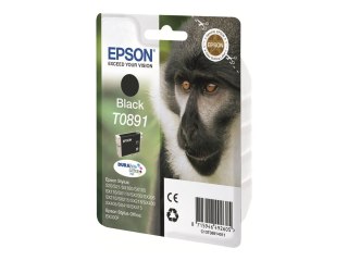 Epson T0891 - 5.8 ml - czarny - oryginał - kopuła - pojemnik na tusz - dla Stylus S21, SX110, SX115, SX210, SX215, SX218, SX400,