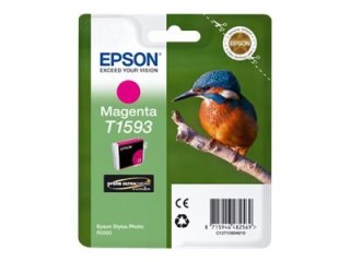 Epson T1593 - 17 ml - magenta - oryginał - kopuła - pojemnik na tusz - dla Stylus Photo R2000