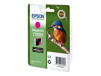 Epson T1593 - 17 ml - magenta - oryginał - kopuła - pojemnik na tusz - dla Stylus Photo R2000