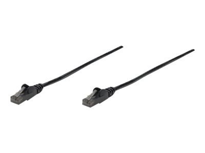 Intellinet Network Patch Cable, Cat6, 10m, Black, CCA, U/UTP, PVC, RJ45, Gold Plated Contacts, Snagless, Booted, Lifetime Warran