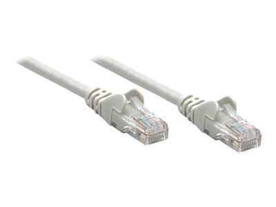 Intellinet Network Patch Cable, Cat6, 15m, Grey, CCA, U/UTP, PVC, RJ45, Gold Plated Contacts, Snagless, Booted, Lifetime Warrant