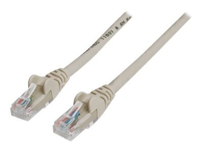 Intellinet Network Patch Cable, Cat6, 20m, Grey, CCA, U/UTP, PVC, RJ45, Gold Plated Contacts, Snagless, Booted, Lifetime Warrant