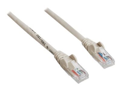 Intellinet Network Patch Cable, Cat6, 20m, Grey, CCA, U/UTP, PVC, RJ45, Gold Plated Contacts, Snagless, Booted, Lifetime Warrant