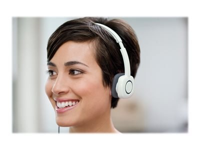 Logitech Stereo Headset H150 - Słuchawka - nauszne - przewodowa - kokosowy