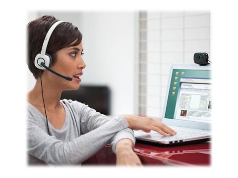 Logitech Stereo Headset H150 - Słuchawka - nauszne - przewodowa - kokosowy