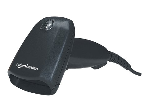 Manhattan Long Range CCD Handheld Barcode Scanner, USB, 500mm Scan Depth, Cable 1.5m, Max Ambient Light 10,000 lux (sunlight), B