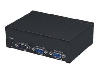 Manhattan Professional Video Splitter, 2-Port, VGA, SVGA, MultiSync, Black, Three Year Warranty, Box - Rozdzielacz wideo - 2 x V