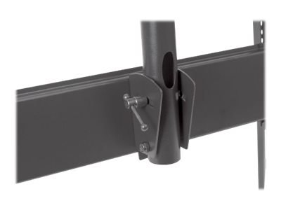Manhattan TV & Monitor Mount, Ceiling, 1 screen, Screen Sizes: 37-75", Height: 105-156 cm, Black, VESA 200x200 to 800x400mm, Max