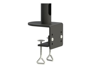 Neomounts FPMA-D700D3 - Zestaw do montażu - dla 3 wyświetlacze LCD - czarny - rozmiar ekranu: 10"-27" - montaż na zacisku, monta