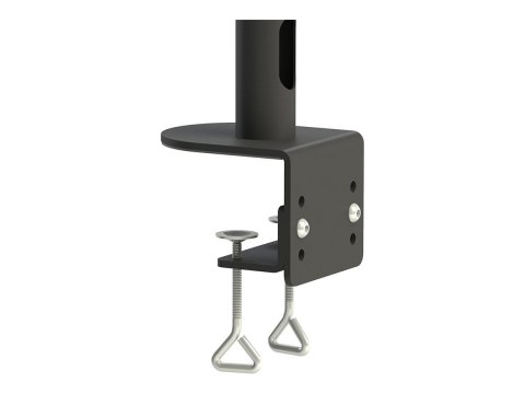Neomounts FPMA-D700D3 - Zestaw do montażu - dla 3 wyświetlacze LCD - czarny - rozmiar ekranu: 10"-27" - montaż na zacisku, monta