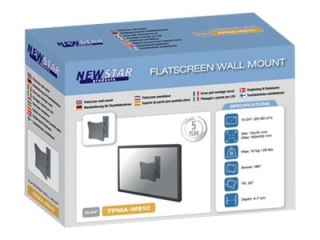 Neomounts FPMA-W810 - Wspornik - pełny zakres ruchu - dla wyświetlacz LCD - srebrny - rozmiar ekranu: 10"-27" - montaż na ściani