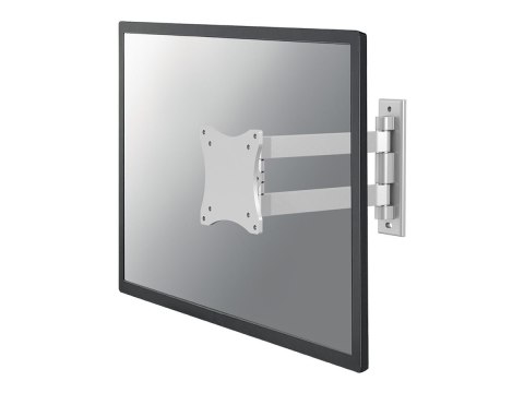 Neomounts FPMA-W820 - Wspornik - pełny zakres ruchu - dla wyświetlacz LCD - srebrny - rozmiar ekranu: 10"-27" - montaż na ściani