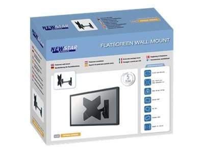 Neomounts FPMA-W825 - Wspornik - pełny zakres ruchu - dla wyświetlacz LCD - czarny - rozmiar ekranu: 10"-40" - montaż na ścianie