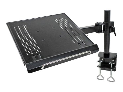 Neomounts NOTEBOOK-D100 - Zestaw do montażu - pełny zakres ruchu - dla laptop - czarny - rozmiar ekranu: 10"-22" - montaż na biu