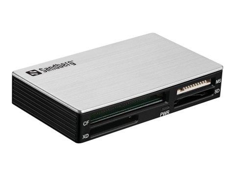 Sandberg USB 3.0 Multi Card Reader - Czytnik kart (Karta Pamięci, MMC, SD, xD, CF, karta pamięci TransFlash, microSD, SDHC, MS M