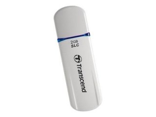 Transcend JetFlash 170 - Pendrive USB - 2 GB - USB 2.0 - gładka biel