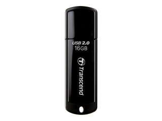 Transcend JetFlash 350 - Pendrive USB - 16 GB - USB 2.0 - czarny