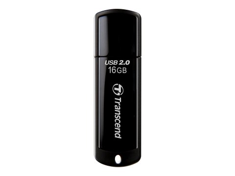 Transcend JetFlash 350 - Pendrive USB - 16 GB - USB 2.0 - czarny