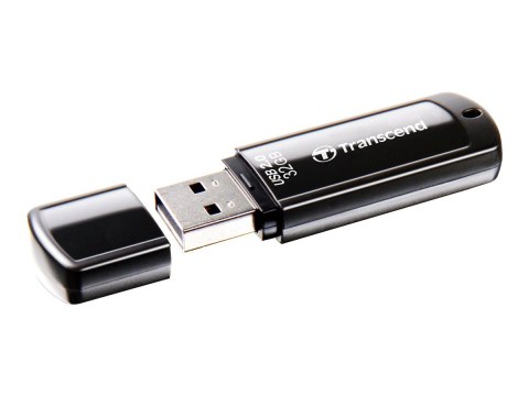 Transcend JetFlash 350 - Pendrive USB - 32 GB - USB 2.0 - czarny