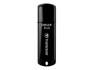 Transcend JetFlash 350 - Pendrive USB - 8 GB - USB 2.0 - czarny