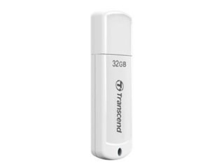 Transcend JetFlash 370 - Pendrive USB - 32 GB - USB 2.0 - biały