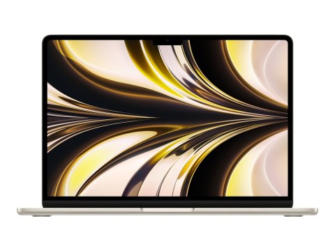 Apple MacBook Air - M2 - M2 10-core GPU - 8 GB RAM - 512 GB SSD - 13.6" IPS 2560 x 1664 (WQXGA) - Wi-Fi 6 - światło gwiazdk -kla